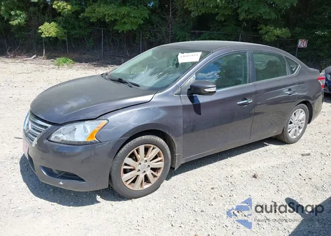 2013 Nissan Sentra Sl из США, поврежденный, VIN 3N1AB7AP1DL680490